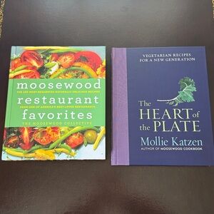 Set of 2 Moosewood Cookbooks. Brand new